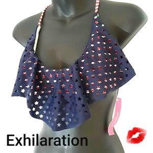 🇺🇸Bikini Top NWT Red White and Blue